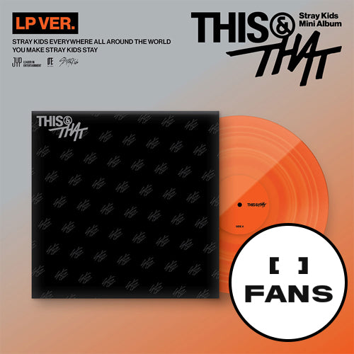 [PRE-ORDER] [FANS SHOP POB] Stray Kids – Mini Album [THIS & THAT] (LP VER.)