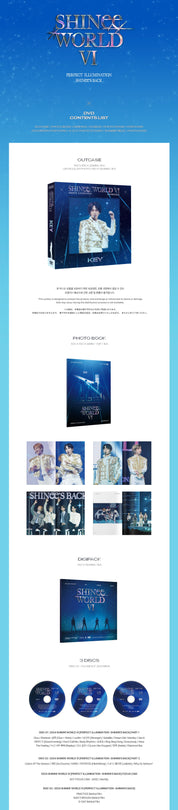 SHINEE - WORLD VI [PERFECT ILLUMINATION : SHINEE'S BACK] DVD (KEY Ver.)