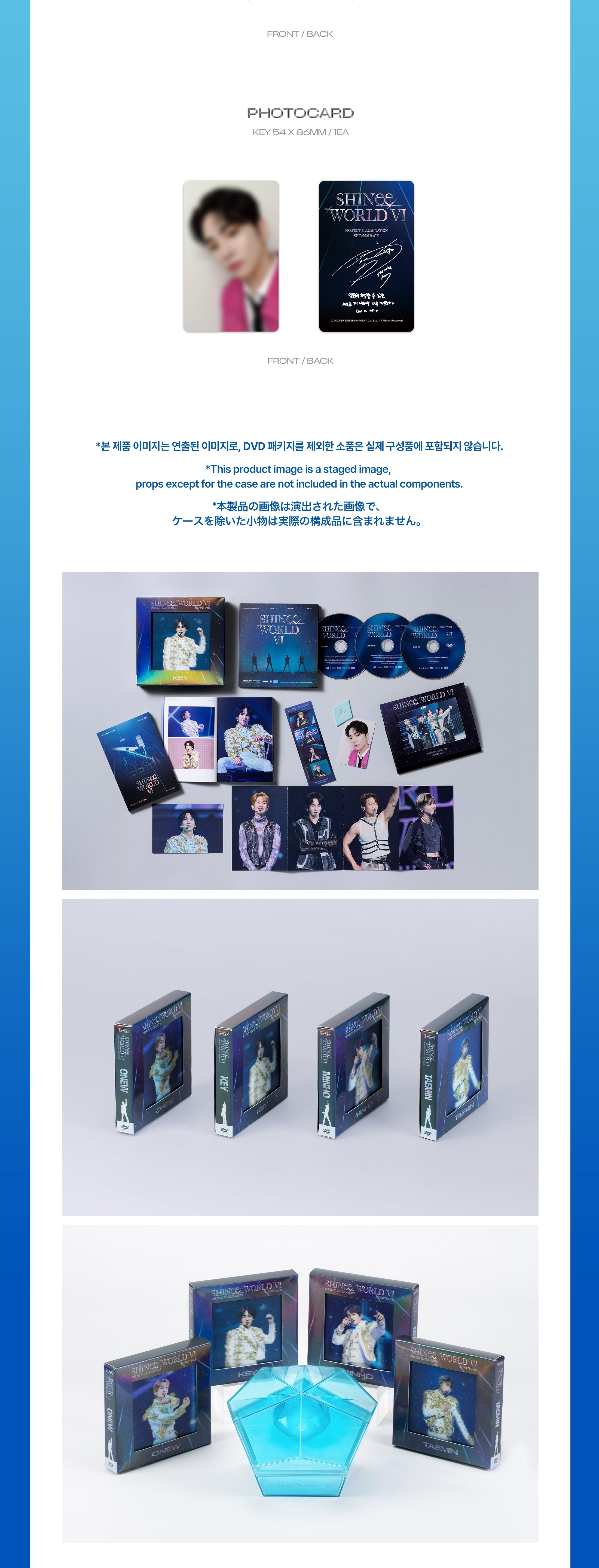 SHINEE - WORLD VI [PERFECT ILLUMINATION : SHINEE'S BACK] DVD (KEY Ver.)