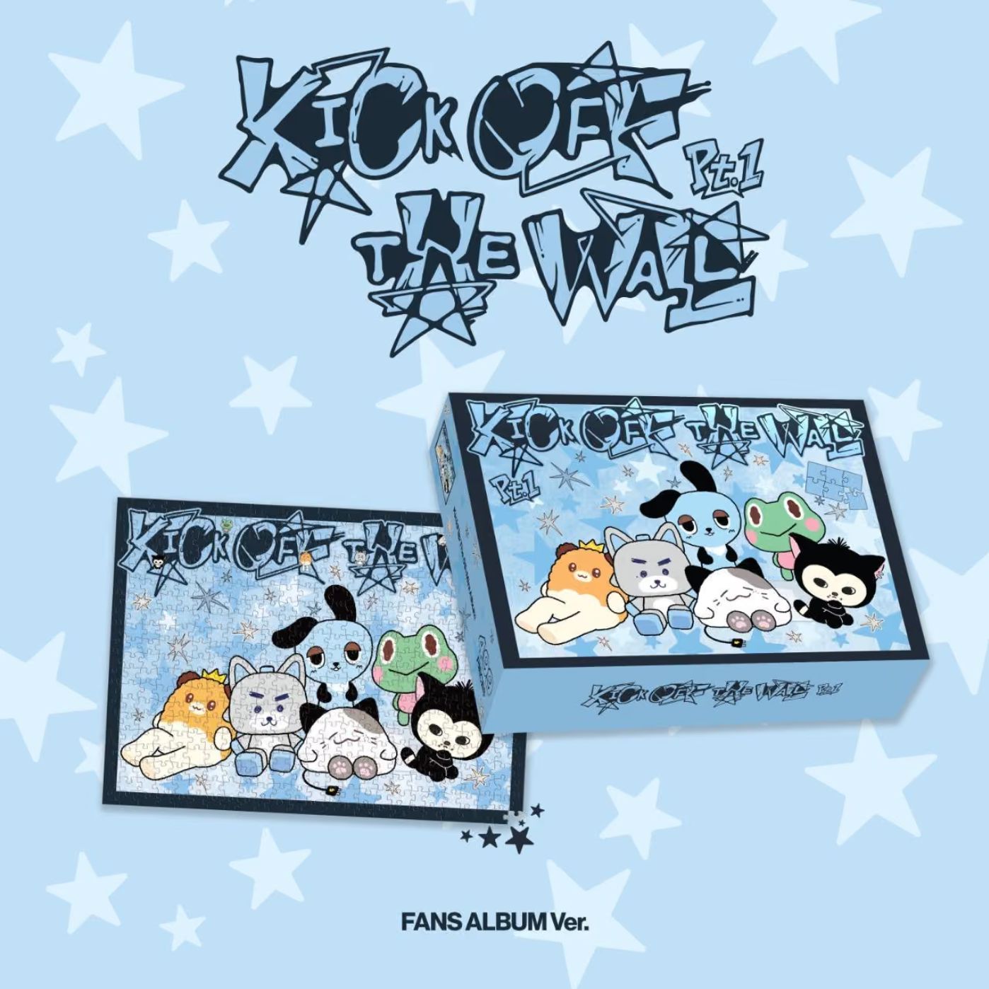 KICKFLIP - 5TH MINI ALBUM [KICK OFF THE WALL PT.1] FANS ALBUM VER.