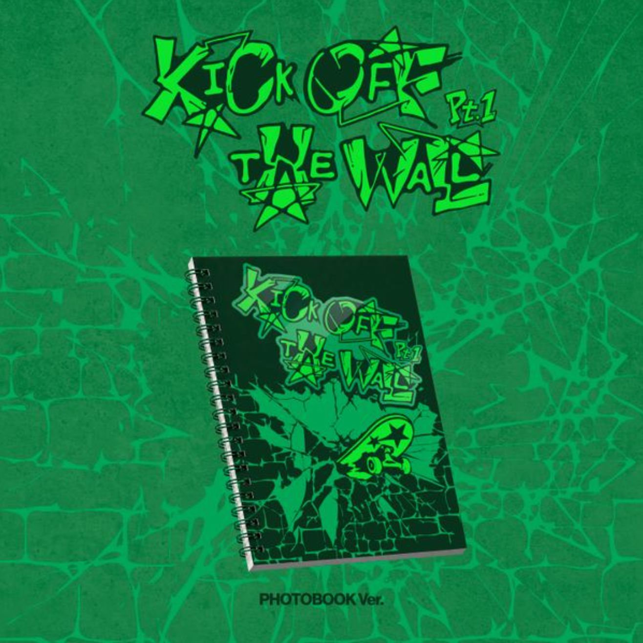KICKFLIP - 5TH MINI ALBUM [KICK OFF THE WALL PT.1] PHOTOBOOK VER.