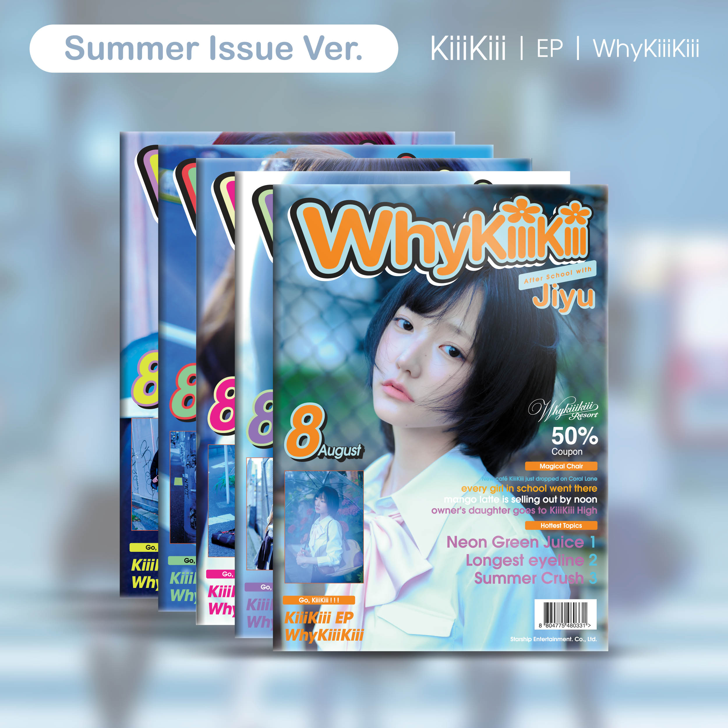 KIIIKIII - WHYKIIIKIII (Summer Issue Ver.)