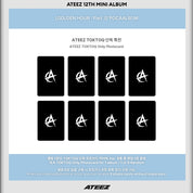 ATEEZ 12th Mini Album "GOLDEN HOUR : Part.3"  (Poca ver.) with KQSHOP POB