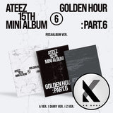 [PRE-ORDER] [KQSHOP POB] ATEEZ – 15th Mini Album [GOLDEN HOUR : Part.6] (POCAALBUM SET)