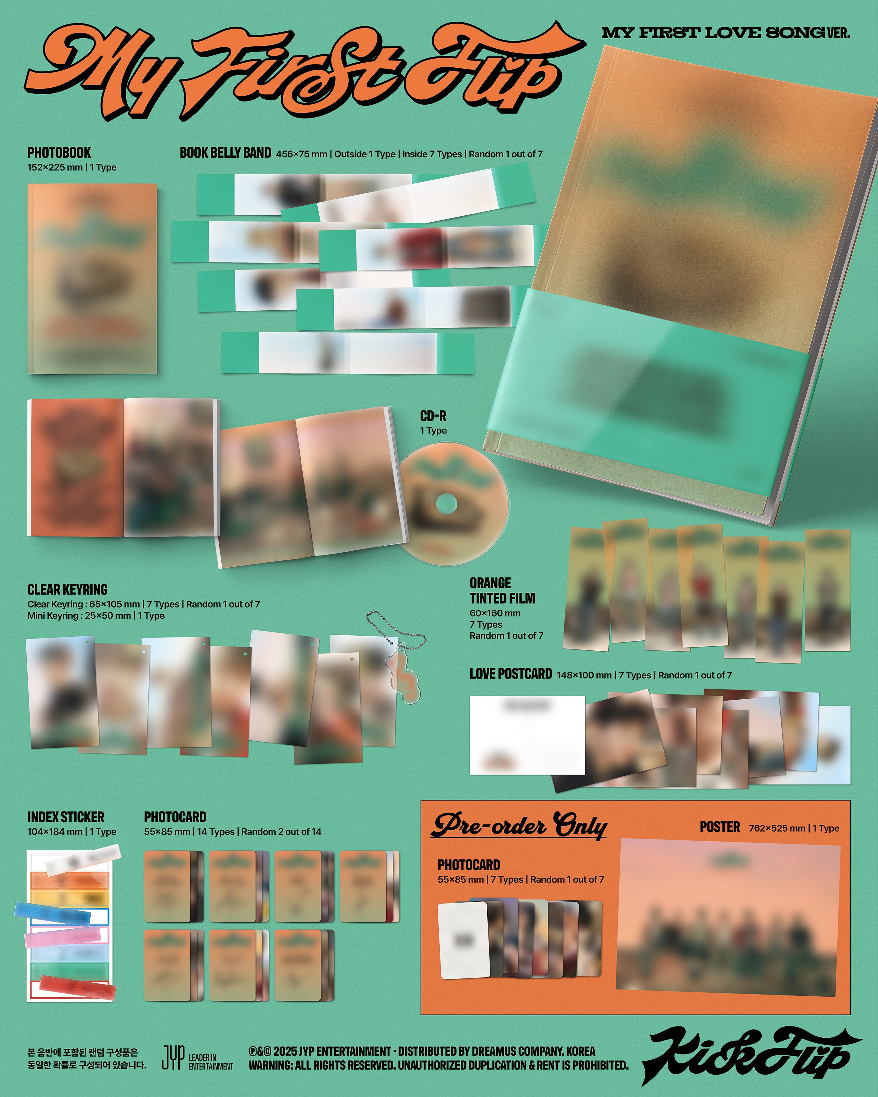 [Pre-Order] KickFlip 3rd Mini Album: My First Flip