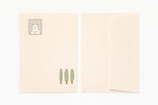 Mini Letter Paper Set Girl & Bear