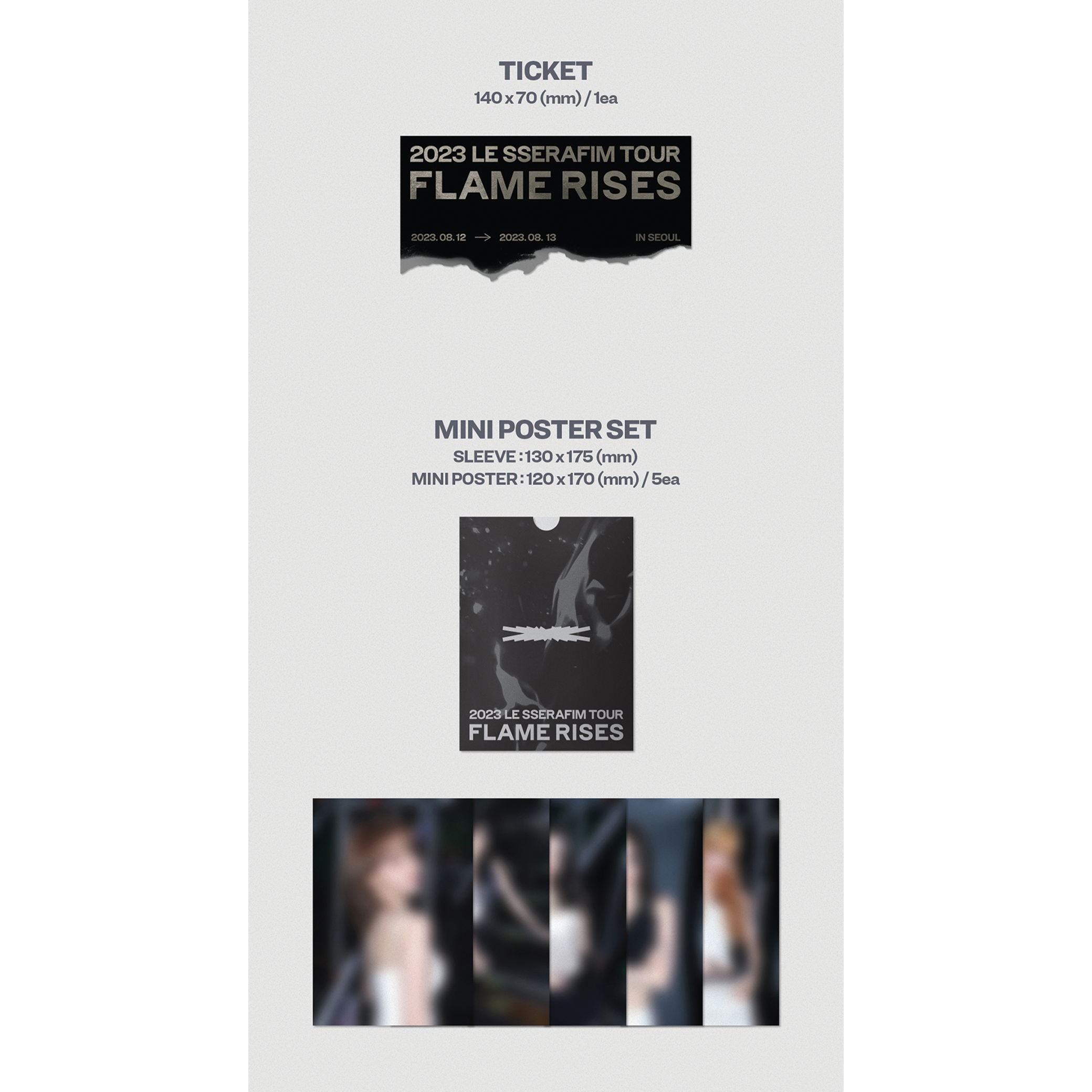 Le Sserafim 2023 TOUR "FLAME RISES" IN SEOUL