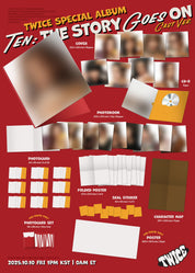 [PRE-ORDER] Twice Special Album Ten: The Story Goes On [Cast Ver.]