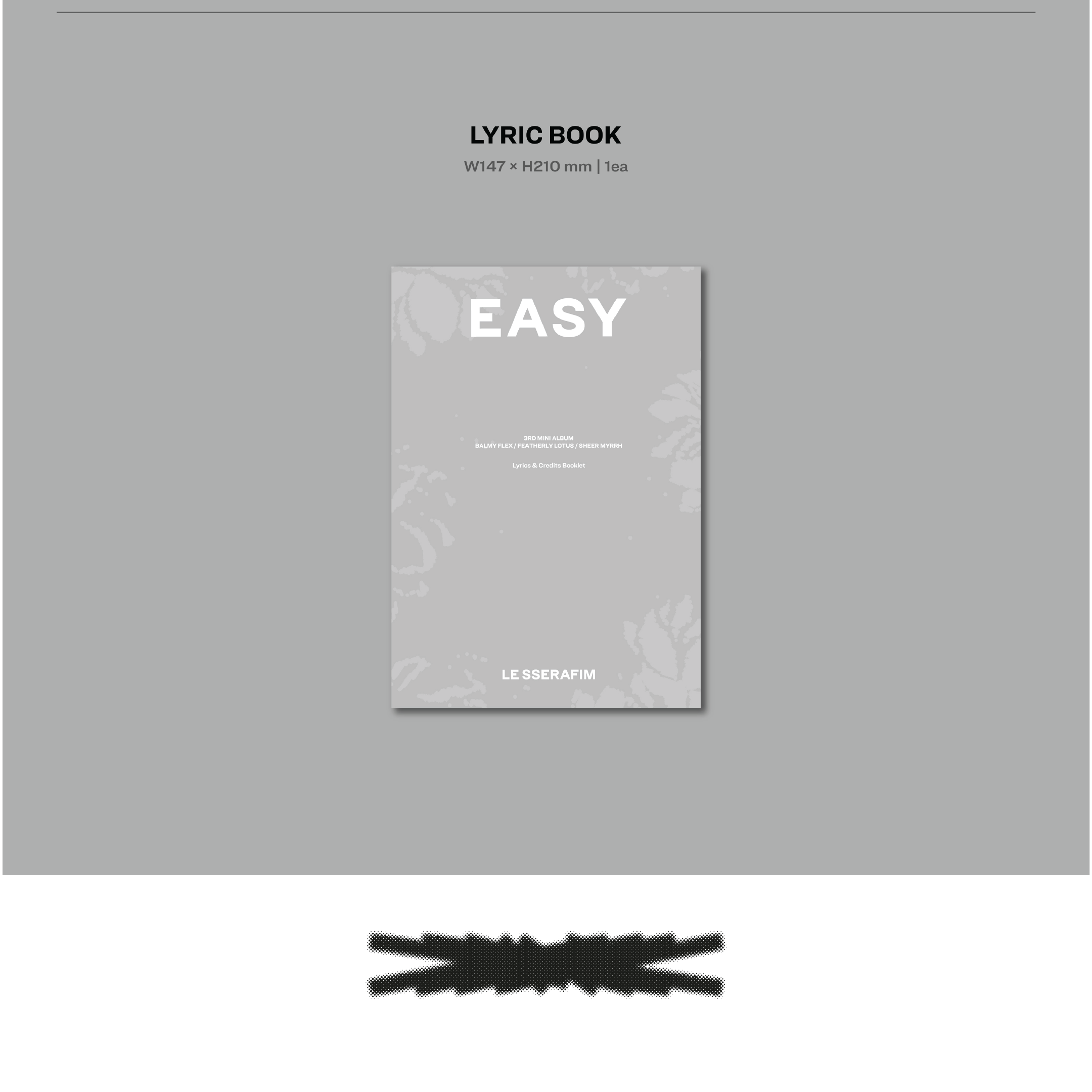 LE SSERAFIM 3rd Mini Album Easy