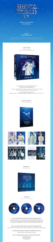 SHINEE - WORLD VI [PERFECT ILLUMINATION : SHINEE'S BACK] DVD (MINHO Ver.)