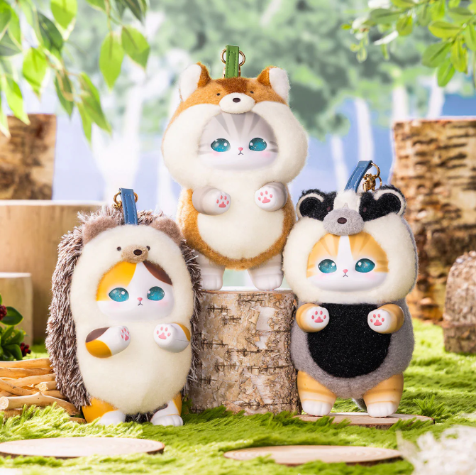Mofusand Kiramekko Nordic Kittens Plush Blind Box (1/3)