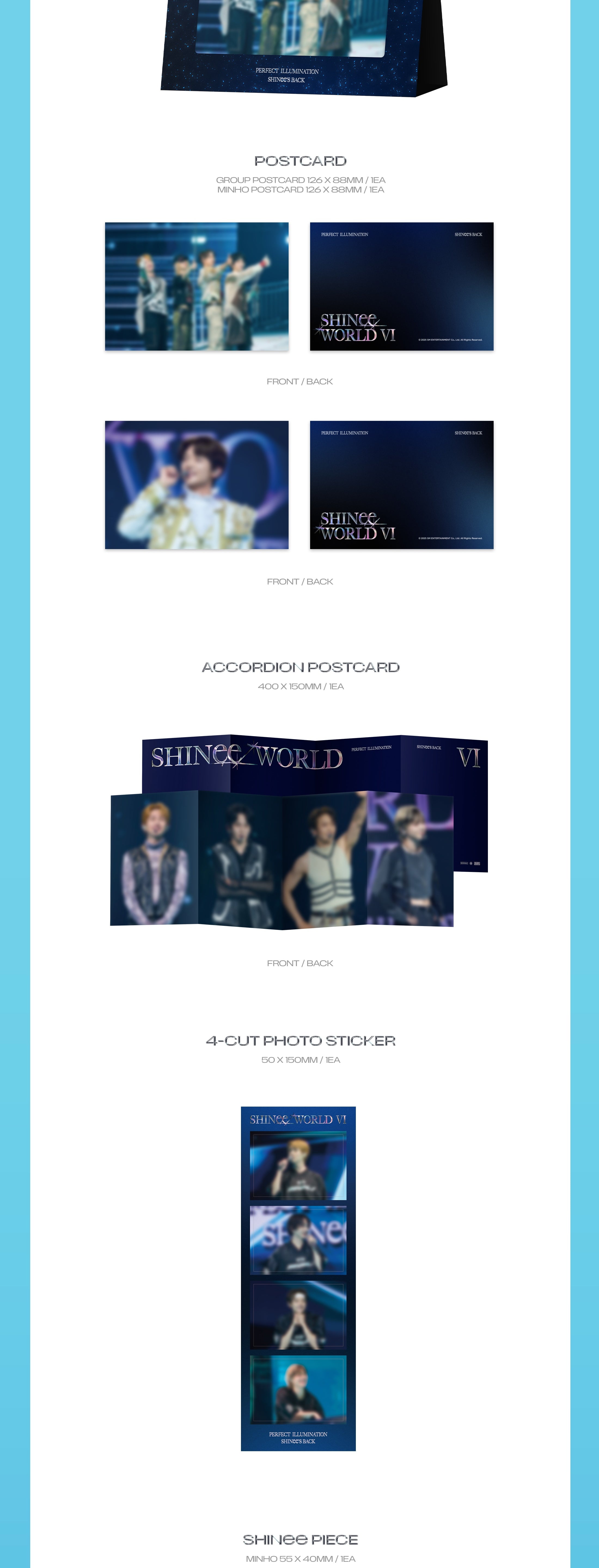 SHINEE - WORLD VI [PERFECT ILLUMINATION : SHINEE'S BACK] DVD (MINHO Ver.)