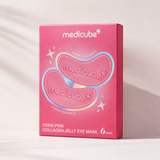 medicube PDRN Pink Collagen Jelly Eye Mask [6 Pairs]