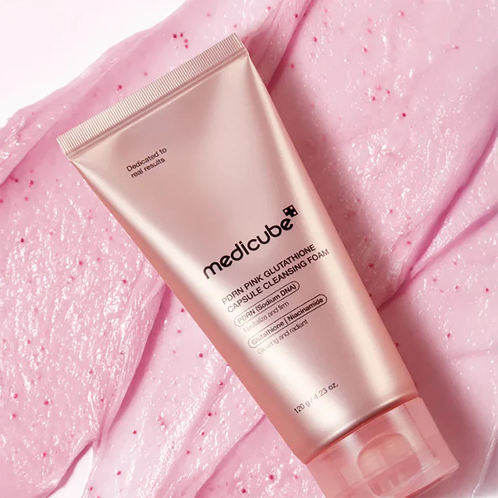 medicube PDRN Pink Glutathione Capsule Cleansing Foam [120g]
