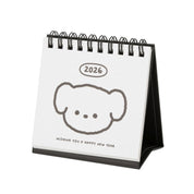 Artbox 2026 Kkomong Desk Calendar – “A Minimal Year with Kkomong”