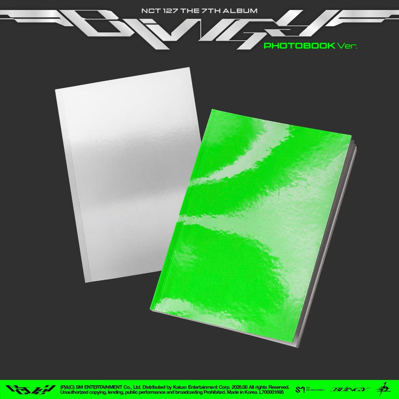 NCT 127 - 7TH ALBUM [BLINGY] (PHOTOBOOK VER.) (2 VERSIONS)