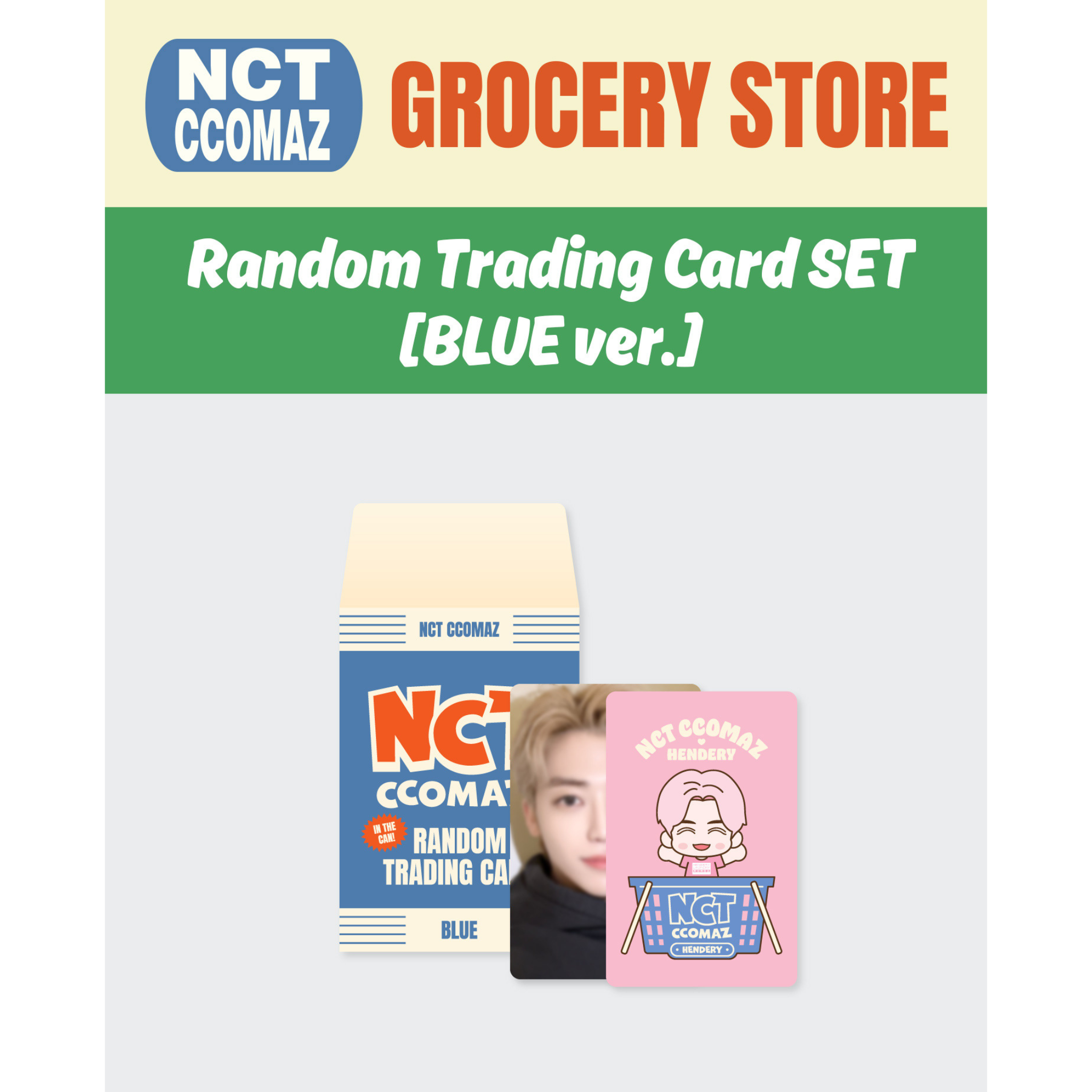 NCT - RANDOM TRADING CARD SET [NCT CCOMAZ GROCERY STORE MD]