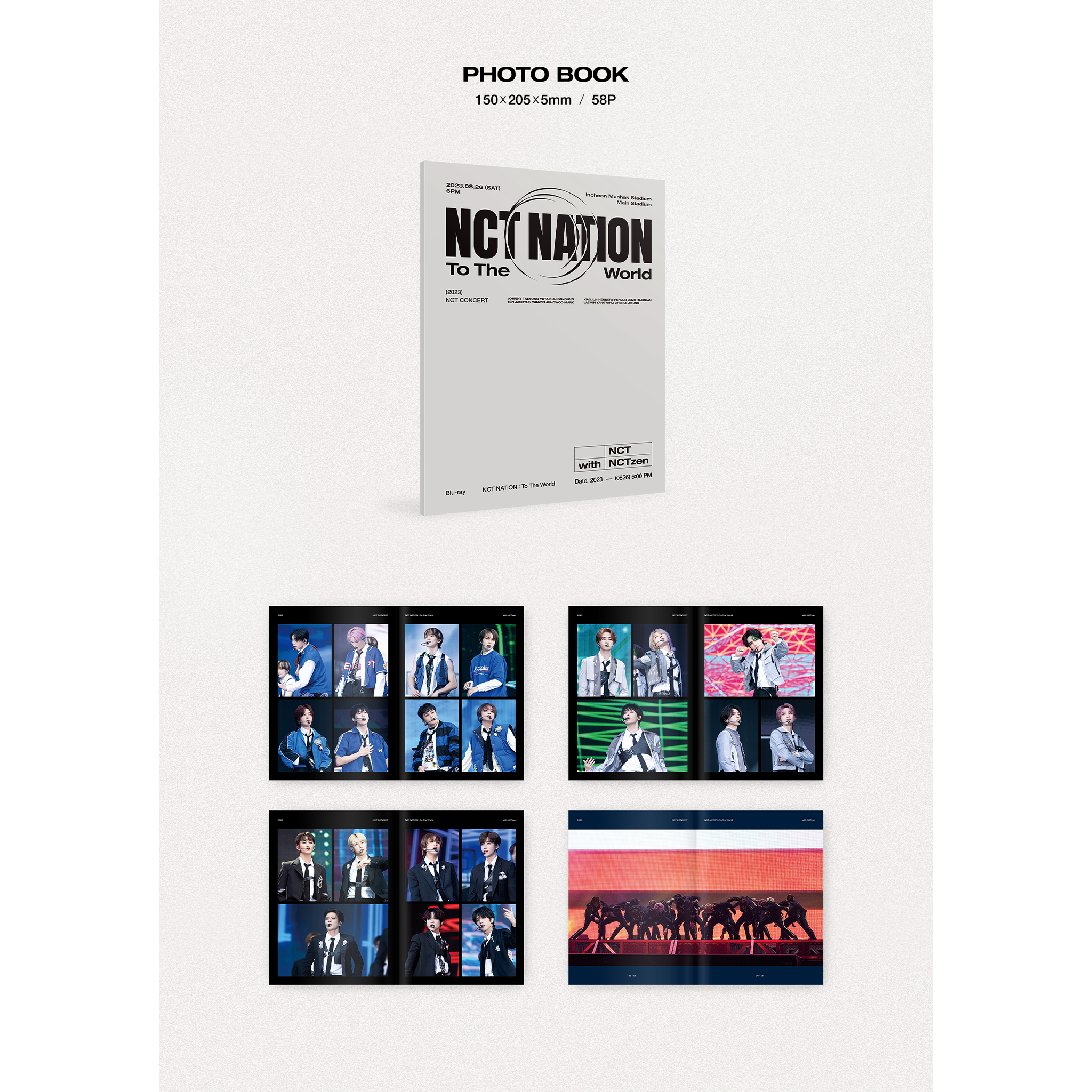 NCT - 2023 NCT CONCERT [NCT NATION: TO THE WORLD IN INCHEON BLU-RAY]