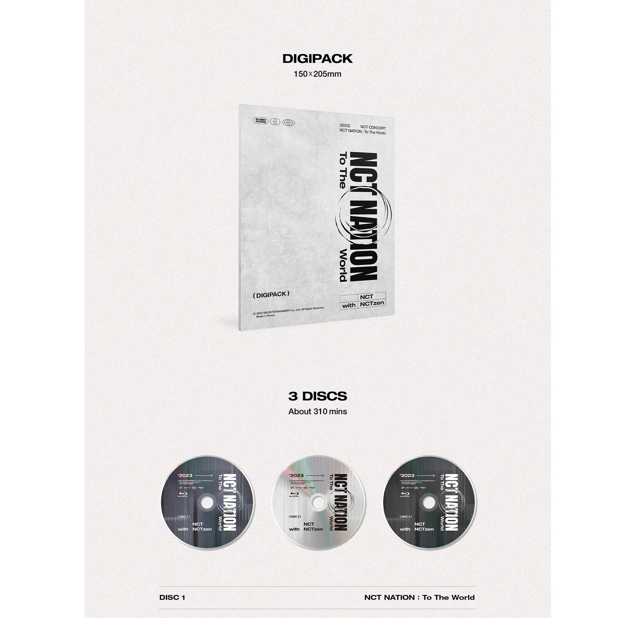 NCT - 2023 NCT CONCERT [NCT NATION: TO THE WORLD IN INCHEON BLU-RAY]