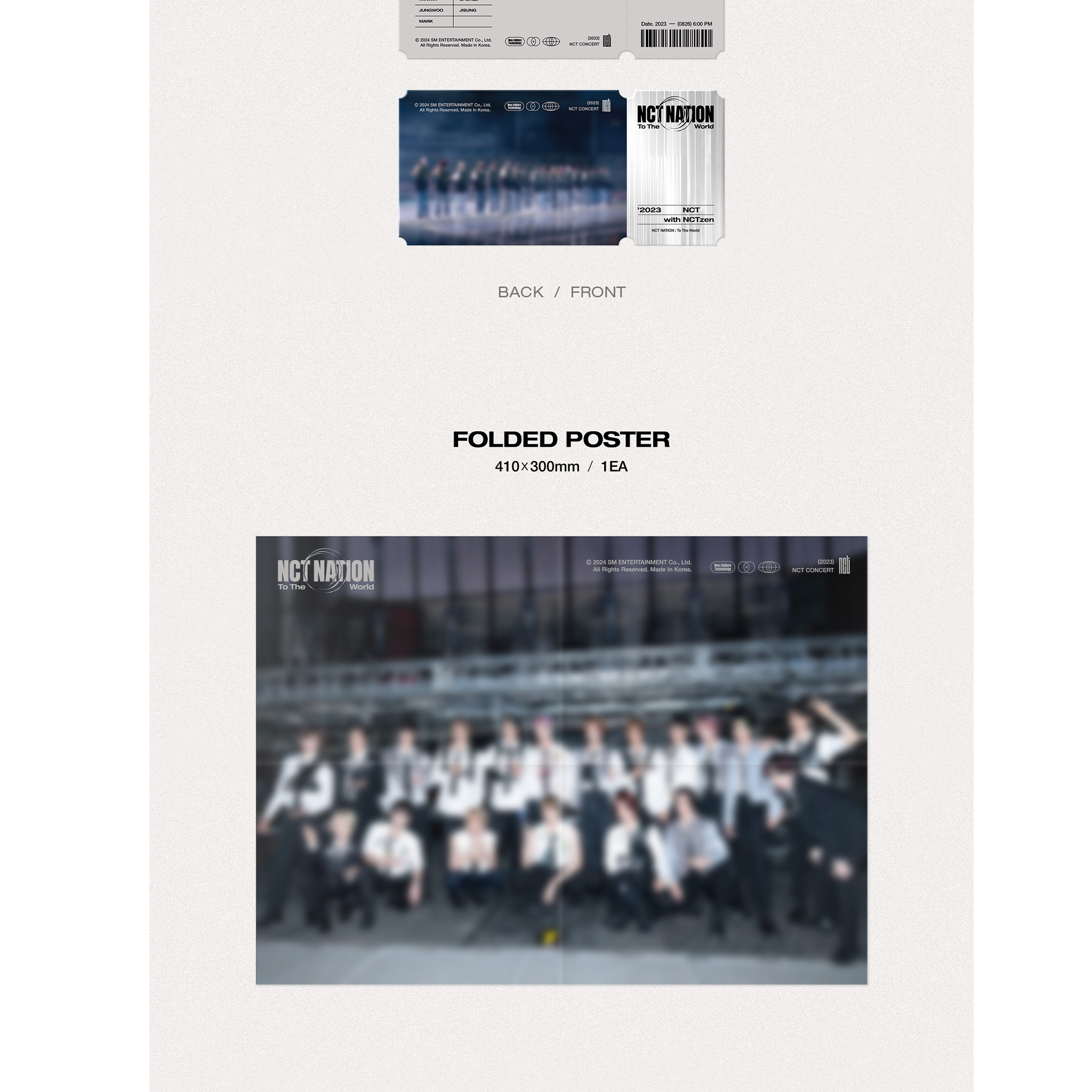 NCT - 2023 NCT CONCERT [NCT NATION: TO THE WORLD IN INCHEON BLU-RAY]