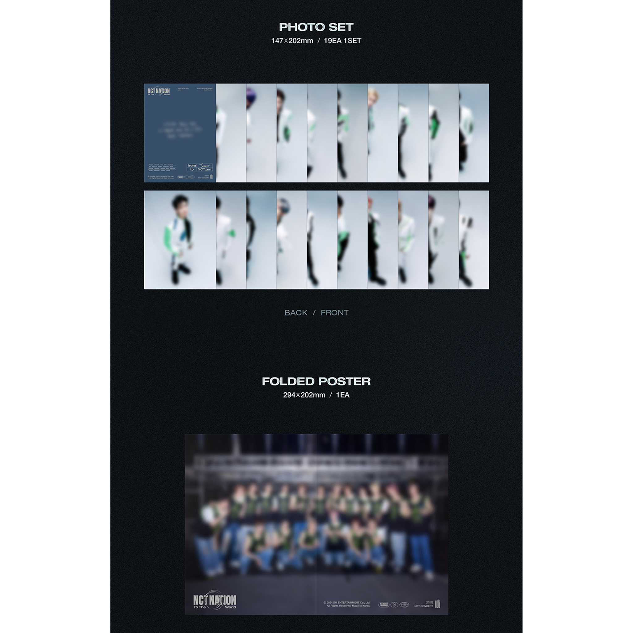 NCT - 2023 NCT CONCERT [NCT NATION: TO THE WORLD IN INCHEON DVD] (3 DISC)