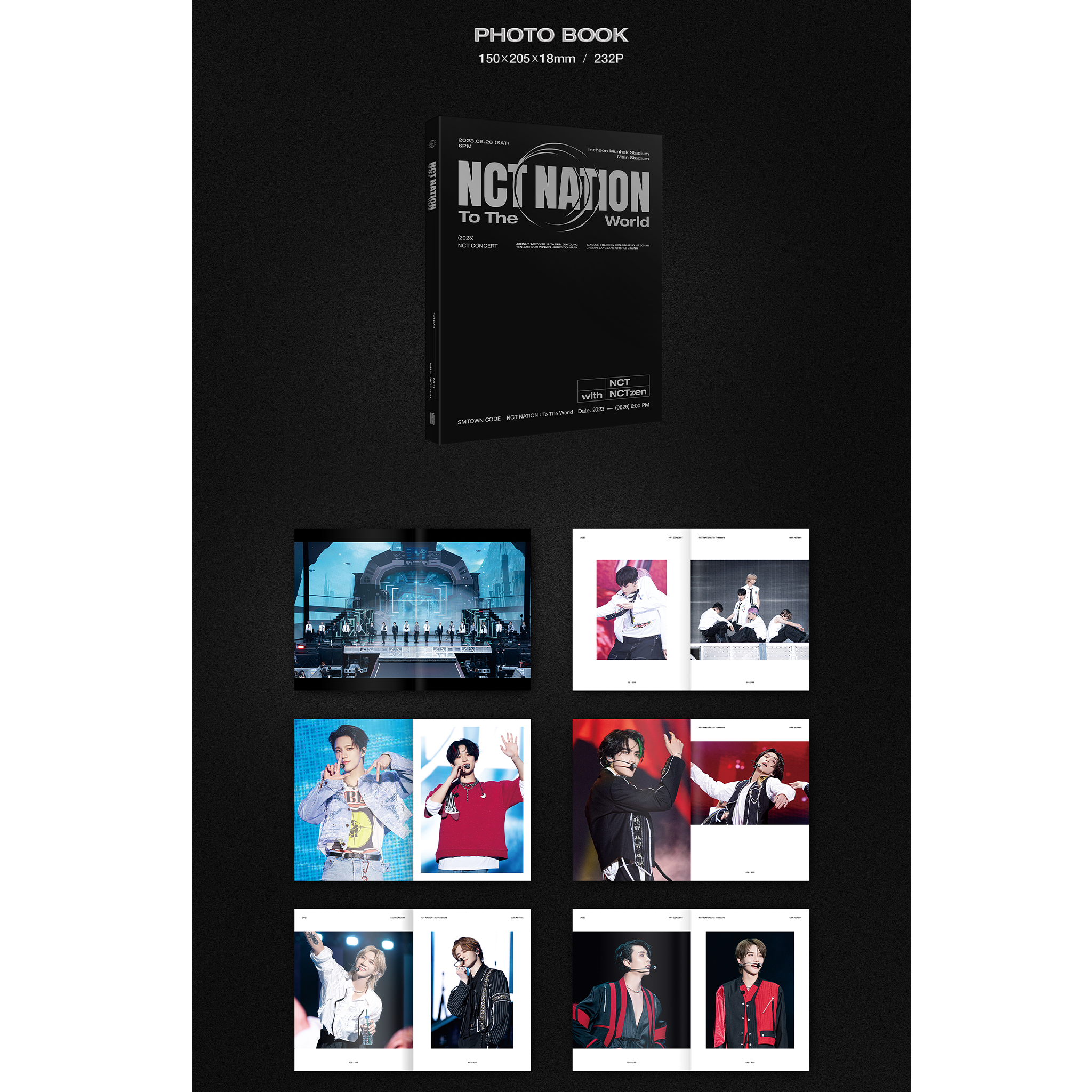 [Pre-Order] NCT - 2023 NCT CONCERT [NCT NATION: TO THE WORLD IN INCHEON SMTOWN CODE]