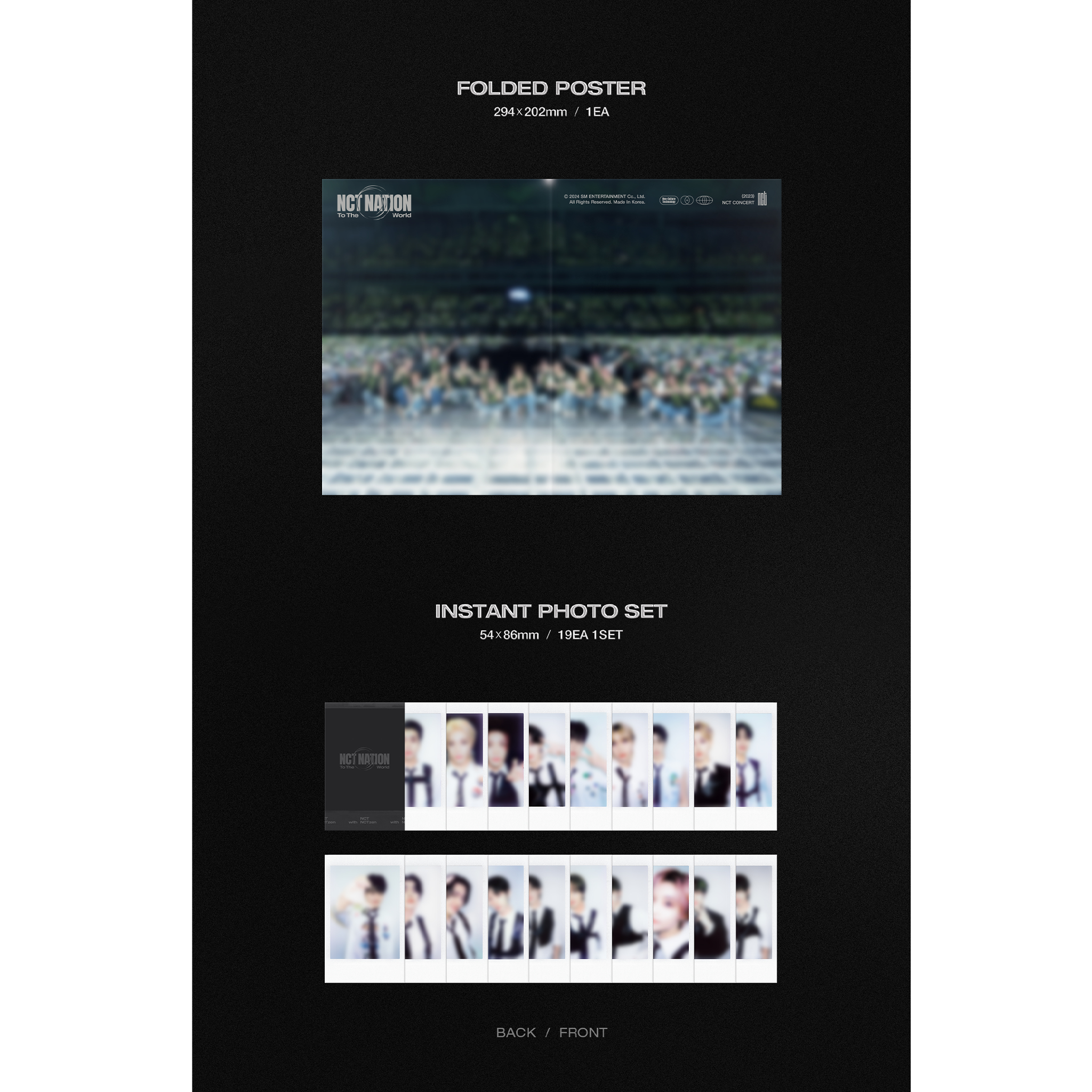 [Pre-Order] NCT - 2023 NCT CONCERT [NCT NATION: TO THE WORLD IN INCHEON SMTOWN CODE]