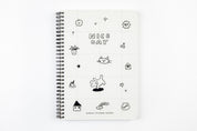 NOTE PP COVER NATURE NICE DAY CAT LARGE