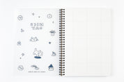 NOTE PP COVER NATURE NICE DAY CAT LARGE