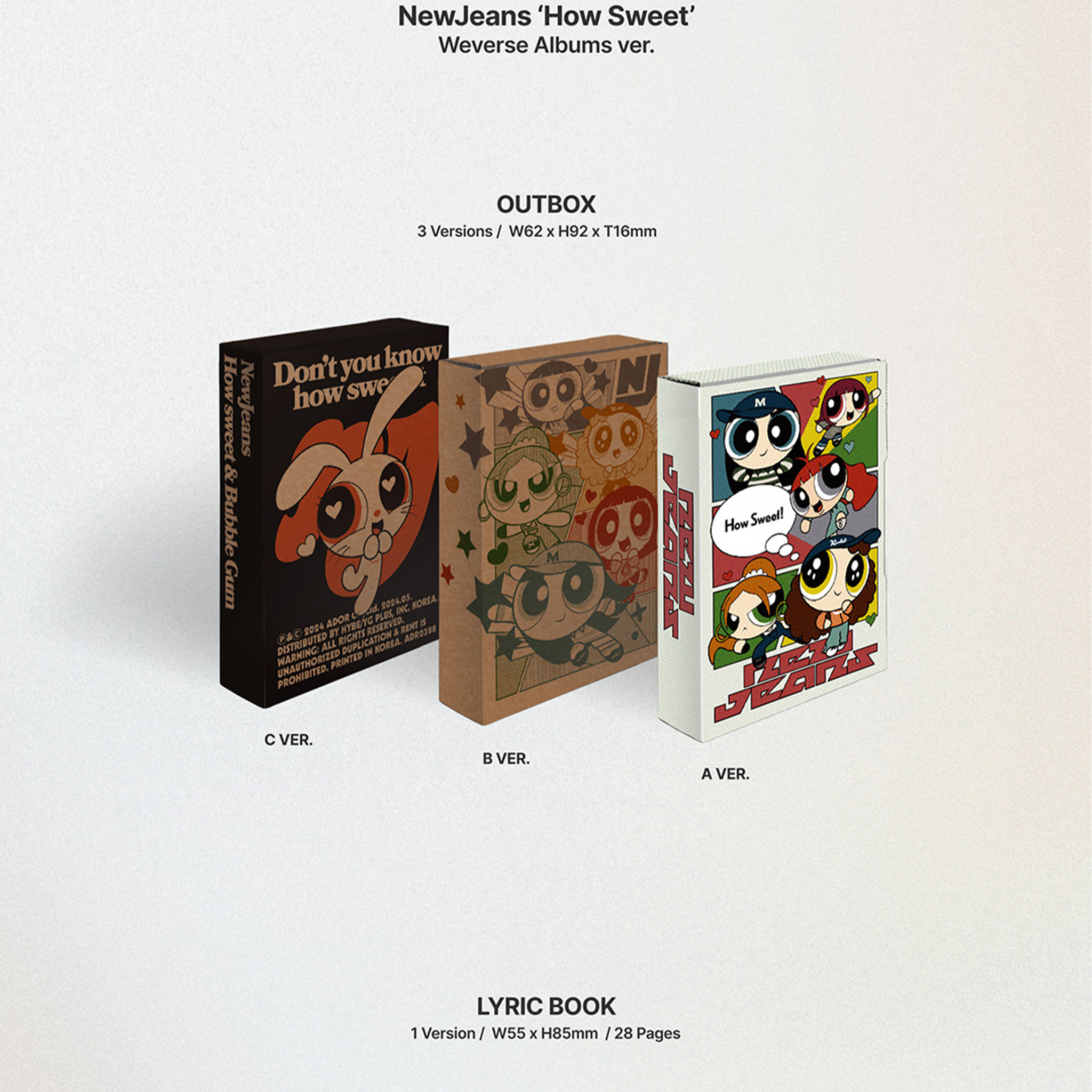 NewJeans "How Sweet" (Weverse Ver.)