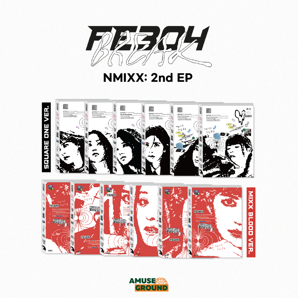 NMIXX 2nd EP [Fe3O4: Break] + Amuse Ground POB