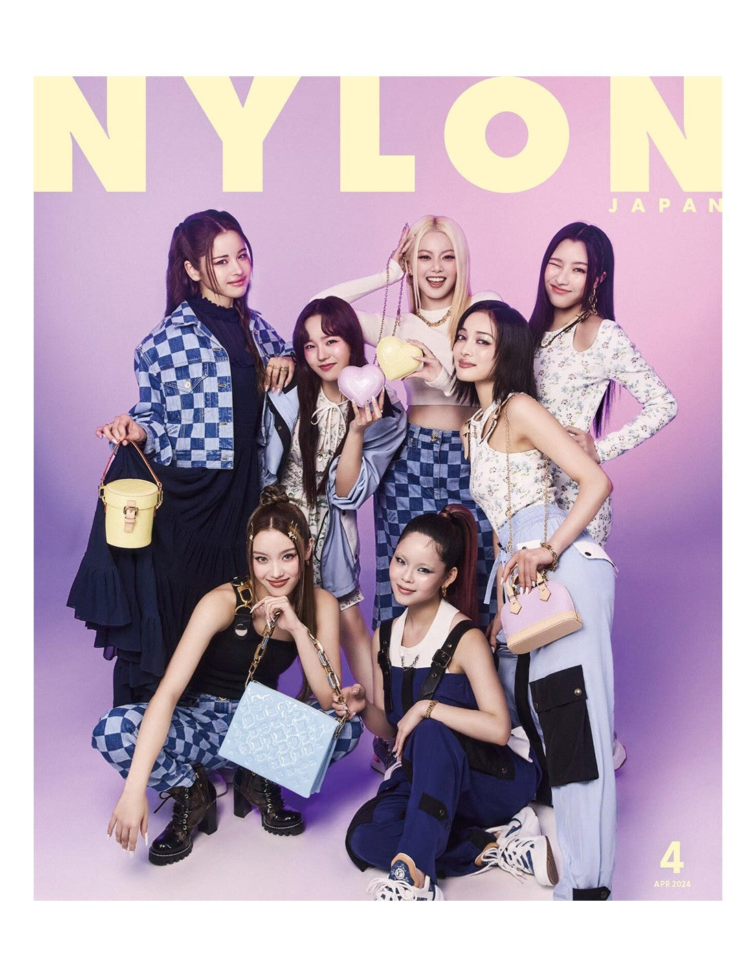 NYLON JAPAN 2024. 04 (Cover: XG)