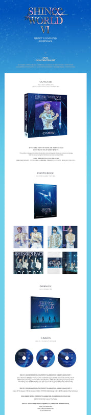 SHINEE - WORLD VI [PERFECT ILLUMINATION : SHINEE'S BACK] DVD (ONEW Ver.)