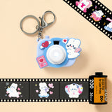 KEY RING CAMERA BEAM BLUE