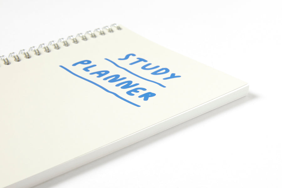 STUDY PLANNER 3 MONTHS WHITE SIMPLE SMILE