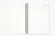 STUDY PLANNER 3 MONTHS WHITE SIMPLE SMILE