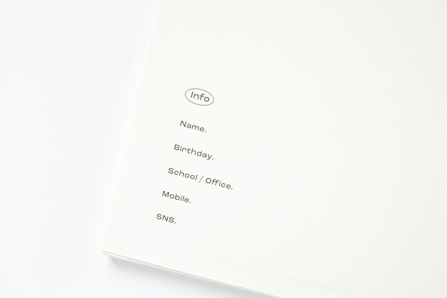 STUDY PLANNER 3 MONTHS WHITE SIMPLE SMILE