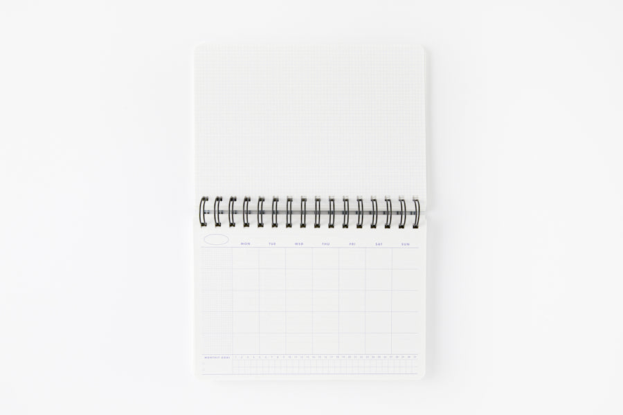 STUDY PLANNER GREEN 6 MONTHS