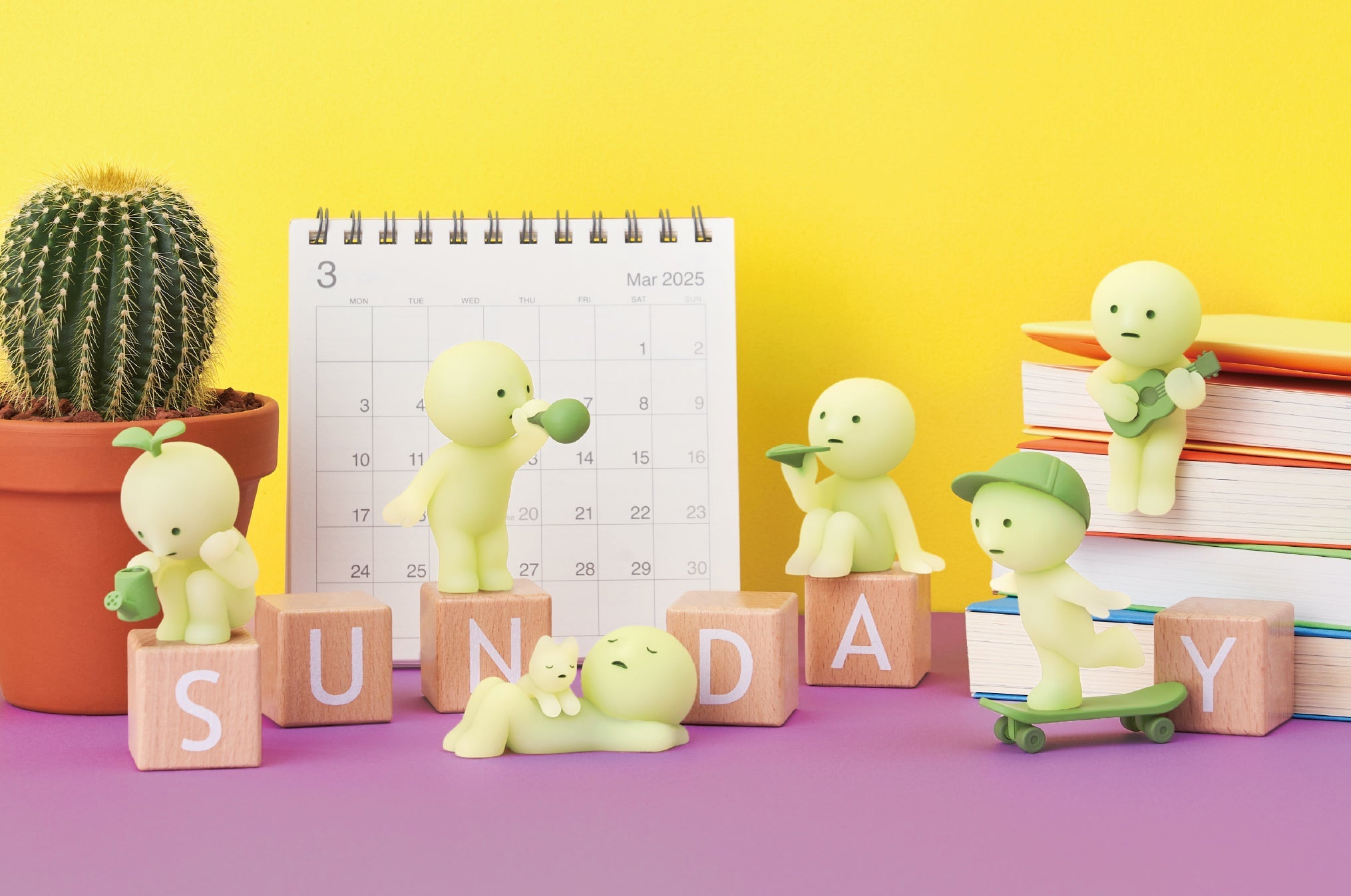 Smiski Sunday Series Figure Blind Box (1/12)