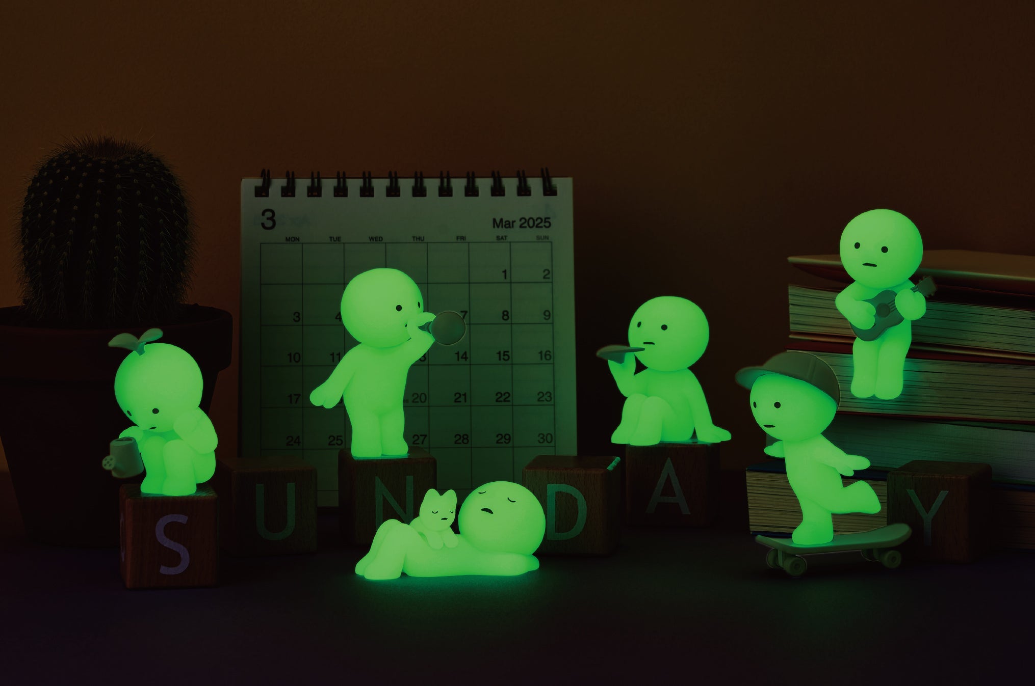 Smiski Sunday Series Figure Blind Box (1/12)