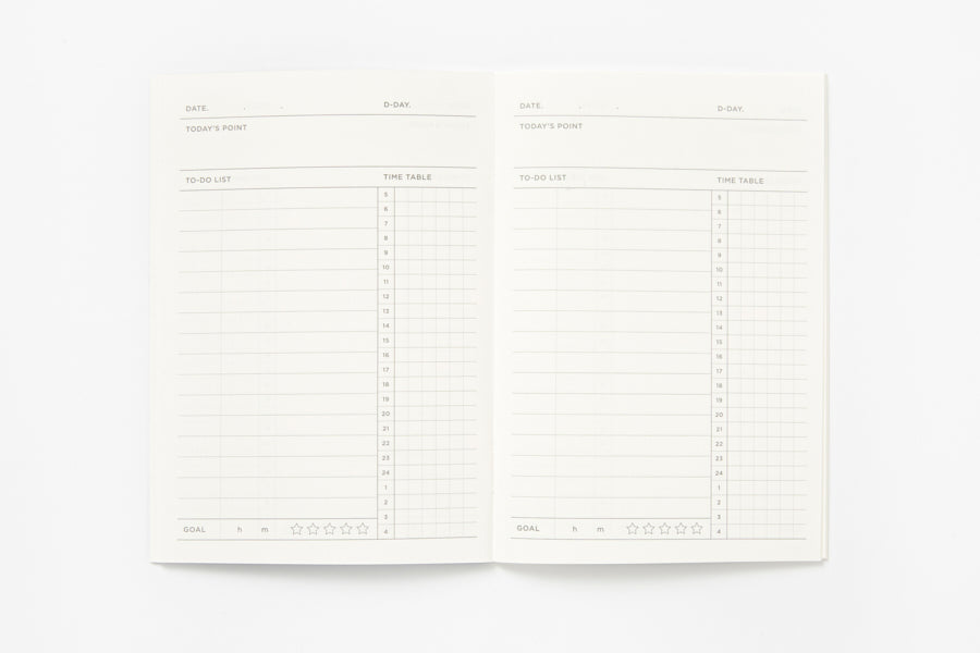 STUDY PLANNER LBL WHITE PENCIL MONTH