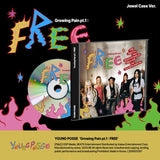 Young Posse 4th EP Album "Growing Pain pt.1: Free" (Jewel Case Ver.)