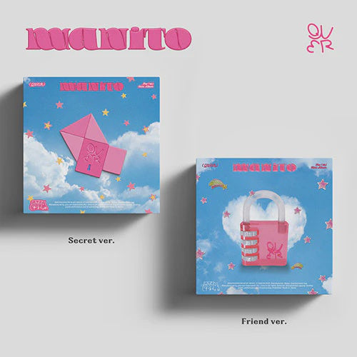 QWER MANITO 1stミニアルバム　2種類 QWER - 1st Mini Album 'MANITO ' (Photobook Version) – Amuse Ground