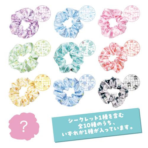 Sanrio Secret Checkered Character Scrunchie
