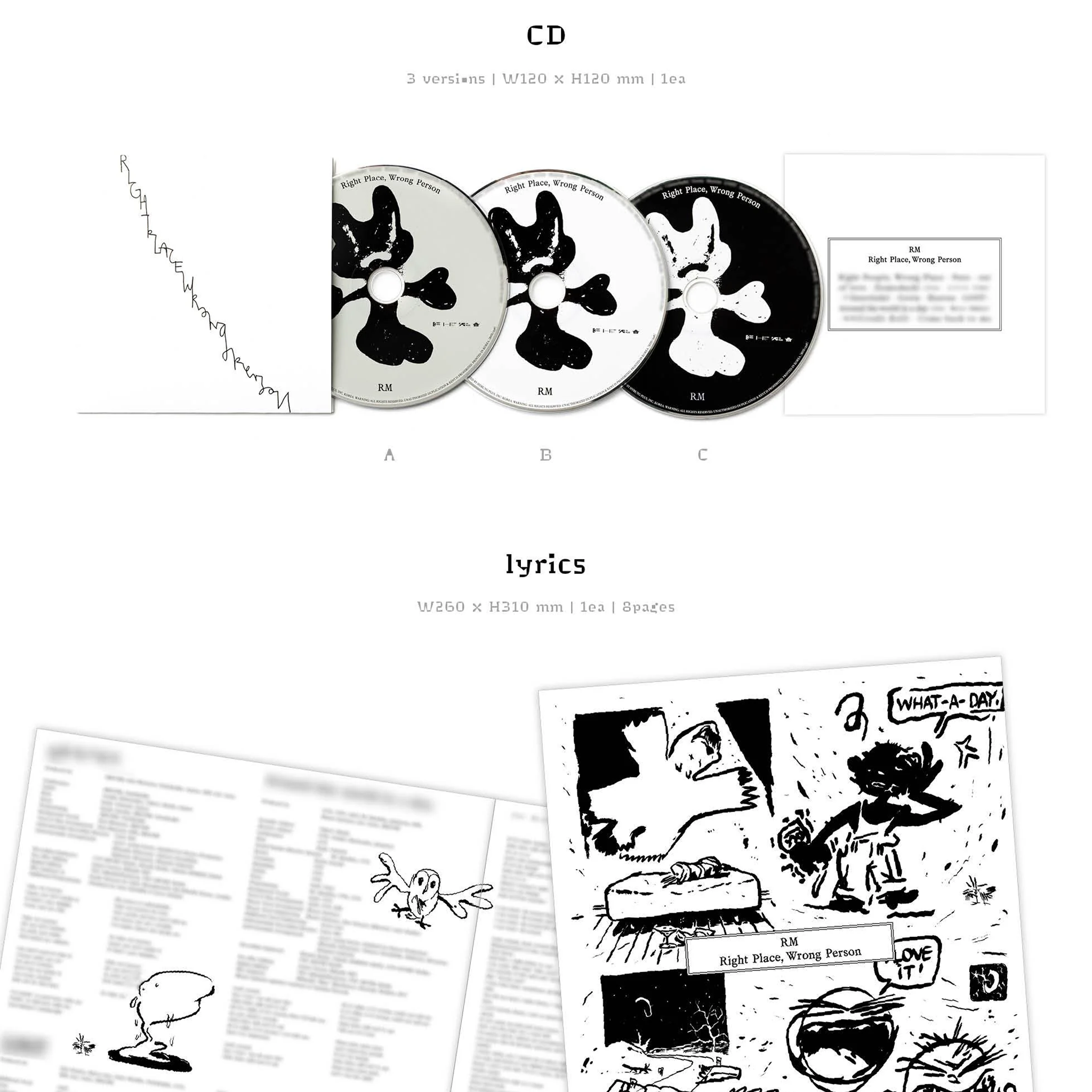 BTS RM Vol.2 "Right Place, Wrong Person"