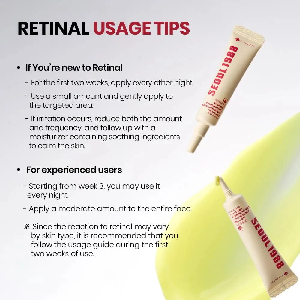 KSECRET SEOUL 1988 Advanced Shot Retinal Liposome 12% + Black Rice [15ml]