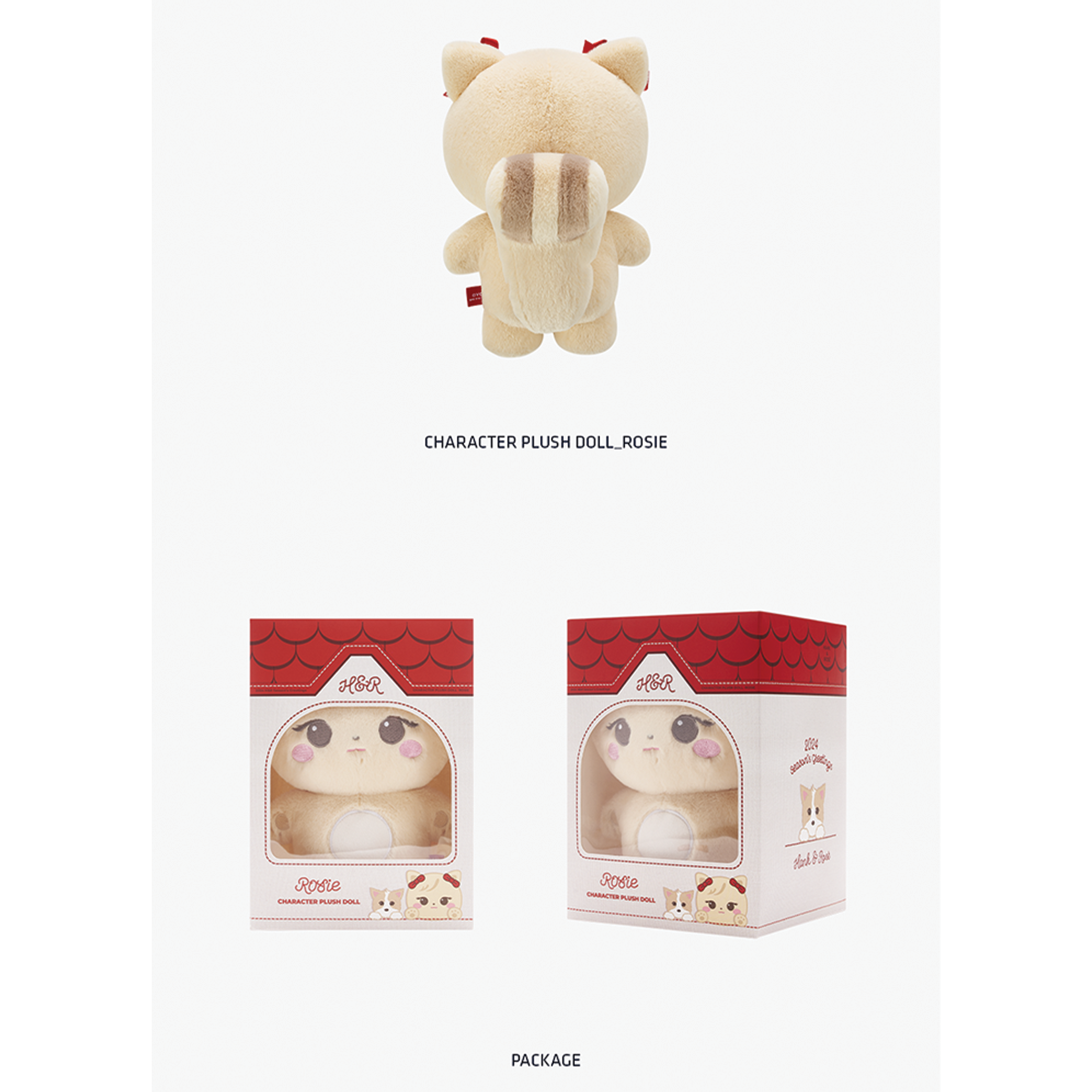 [H&R] ROSIE CHARACTER PLUSH DOLL