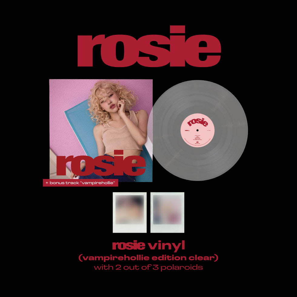 ROSÉ - First Studio Album 'ROSIE' Vinyl (Vampirehollie Edition)