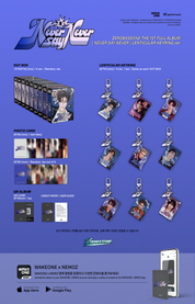 [Pre-Order] ZeroBaseOne 1st Full Album: Never Say Never [Lenticular Keyring Ver.]