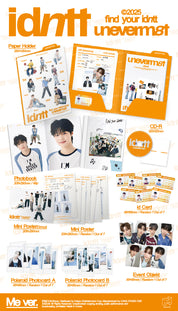 [Pre-Order] Idntt Mini Album: Unevermet
